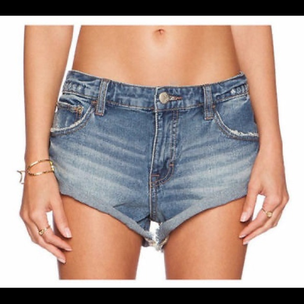 NWOT Free People Felton Jean Shorts